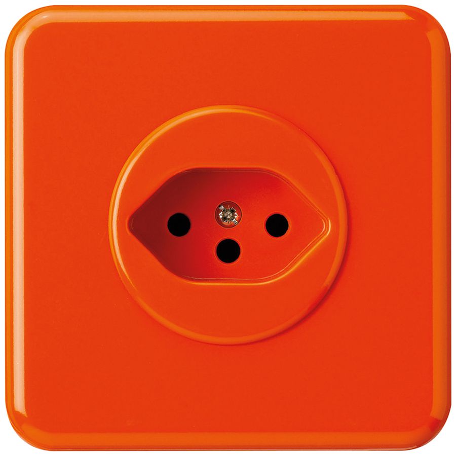 UP-Steckdose basico Typ 13 orange