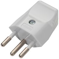 Stecker Typ 12 ELBRO 10A 250V 3P Kunststoff grau IP20