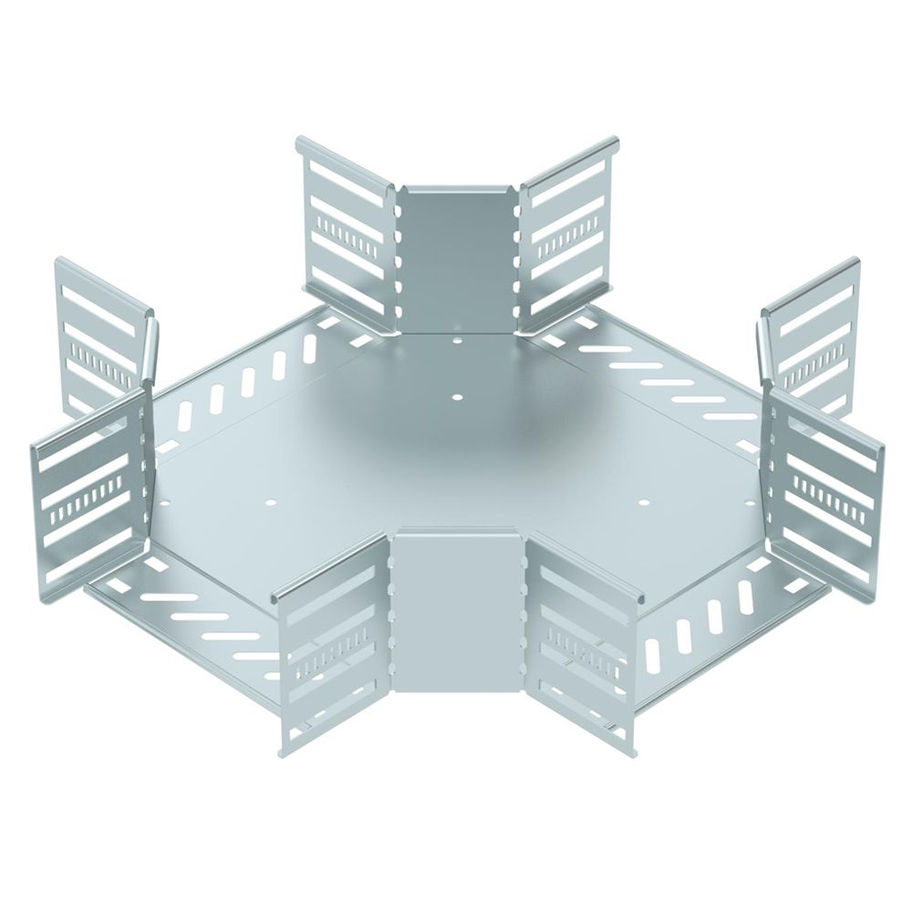 Pièce en croix BET RK 110×200mm acier zingué en continu