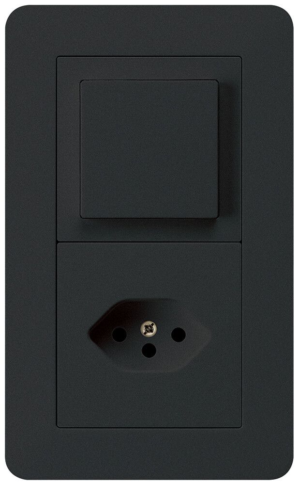 UP-Kombination kallysto.trend Gr.I-I vertikal Schalter S6+Typ 13 schwarz