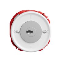 Drehschalter STANDARDdue SNAPFIX® 0/1L Sicherheitsschloss&2 Schlüsseln ws