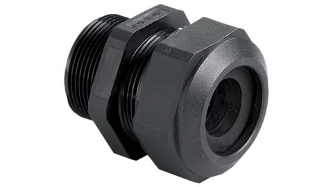 Schwarz mit Zugentlastung