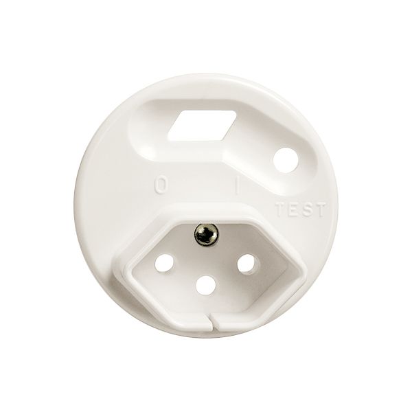 Frontset FH zu FI-Steckdose weiss