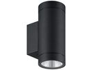 Applique LED Sylvania START Surface 11.4W 2×450lm 830/840 IP54 Ø76×167mm noir