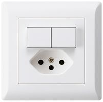 Combinaison ENC 3/1P+A-R+T13 blanc kallysto.line avec sécurité enfants