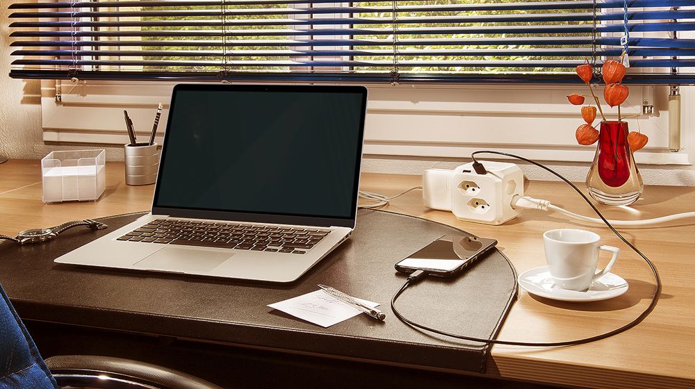 Steckdosenleiste Steffen CUBE 8×T13 2×USB-C 1.5m weiss