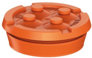 Doppelmembranstutzen Spelsberg DMS M40/4 orange