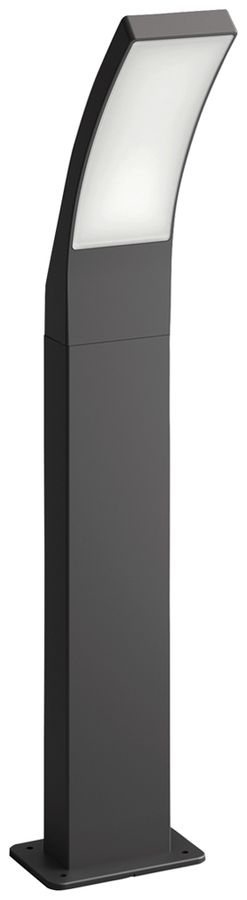 Borne lumineuse LED Philips Splay 12W 1200lm 4000K plaq.d.base 600mm IP44 anthr.