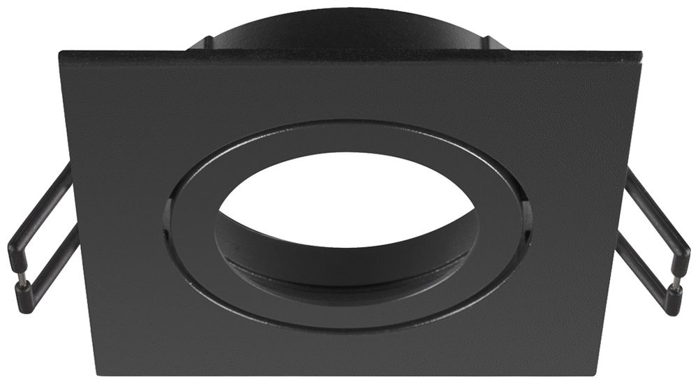 Einbaurahmen SLV NEW TRIA 68 Aluminium 82×82×26mm schwarz