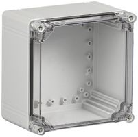 Apparategehäuse RW CUBO O 200×200×130mm OPCP transparent