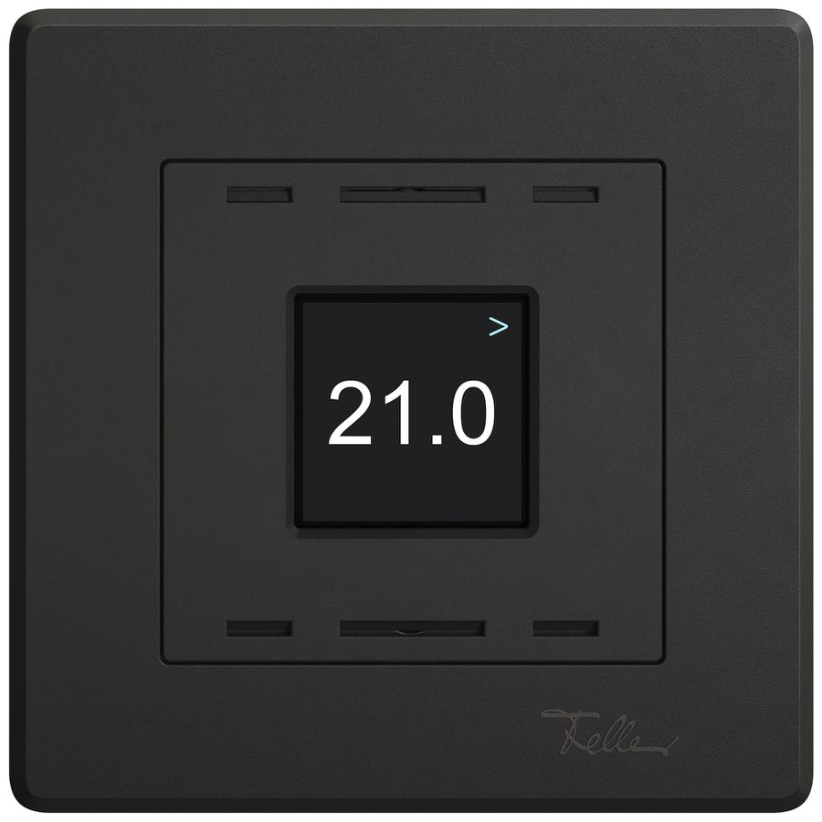 Commande p.capteur de température ambiante ENC EDIZIO.liv Wiser SNAPFIX® CO2 no
