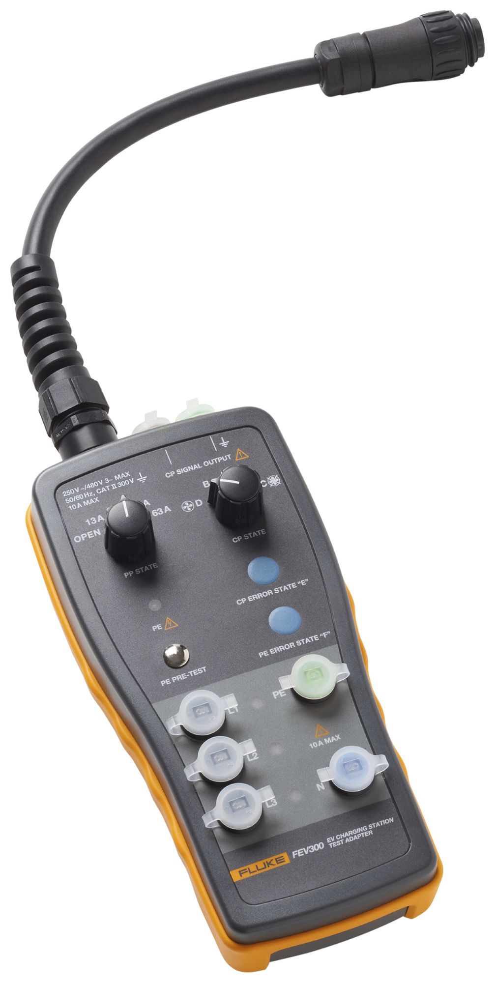 Prüfadapter Fluke FEV300/BASIC für Ladesäule