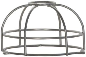 Schutzkorb Hugentobler Typ S-SIZE0 für XLF RGB Sockel flach, Ø114×67mm
