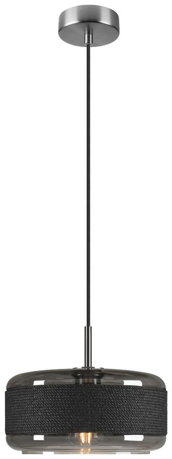 Lampada sospesa SLV PANTILO E27 1×0…15W Ø270mm argento