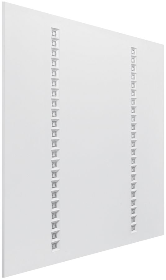 EB-LED-Deckenleuchte PANEL IndiviLED 600 ZBVR, 33W 4000lm 4000K weiss