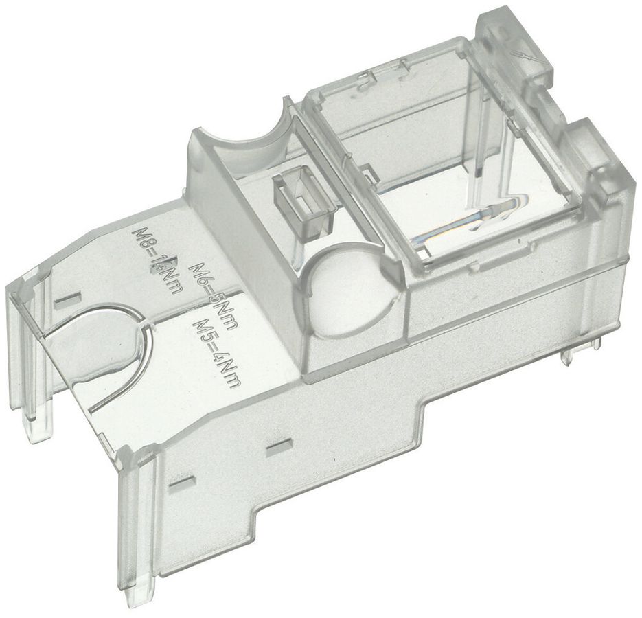 Anschlussraumabdeckung Hager kurz weber.vertigroup DIN00 60/100mm f.Rahmenklemme
