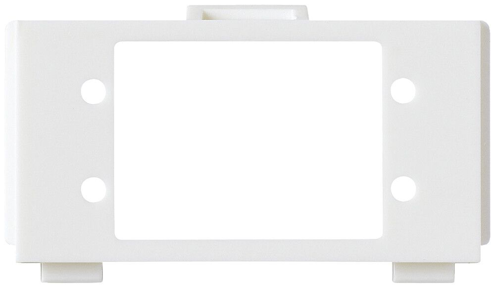 Modulo multimedia M3 FO vuoto per 2×SC Duplex kallysto bianco