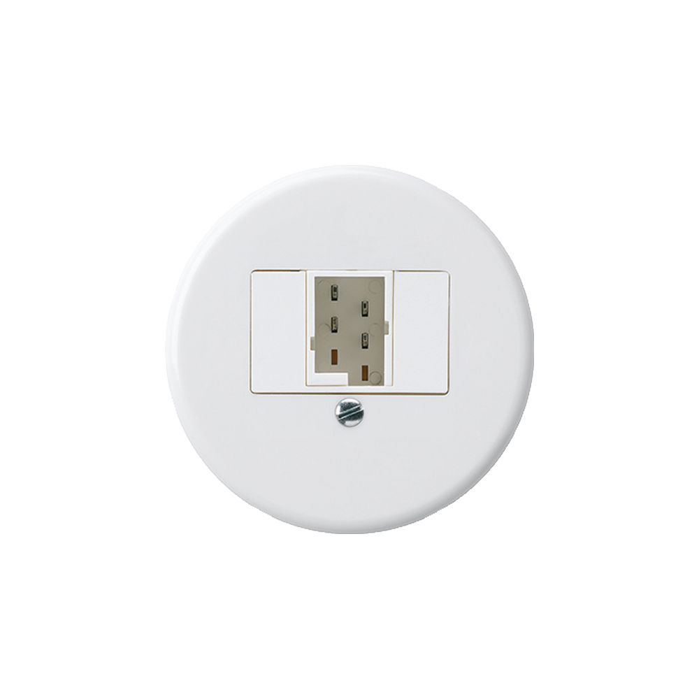 Inserto per scatola INC basico 1×TT83 bianco