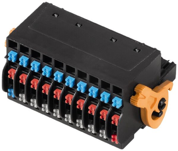 Buchsenstecker Weidmüller BL-I/O Löseriegel/NPN 3.5mm 30L verzinnt schwarz