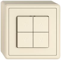 AP-Storentaster EDIZIO.liv SNAPFIX® 10A 250V 4 Tasten 2 Kanäle cr