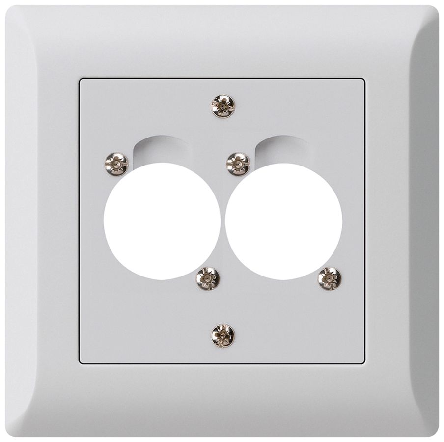 UP-Montageset für 2 XLR kallysto.line hellgrau