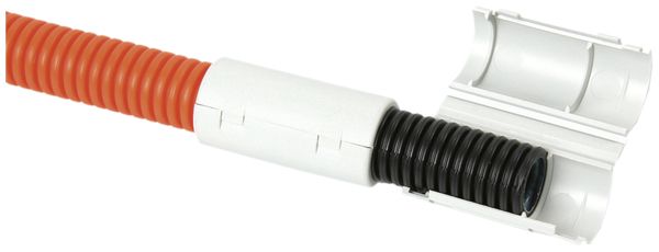 Klappmuffe M20 hellgrau