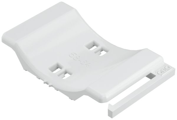 Gegenwanne Bettermann kombinierbar zur Doppelwanne 58…64mm, PP, lichtgrau