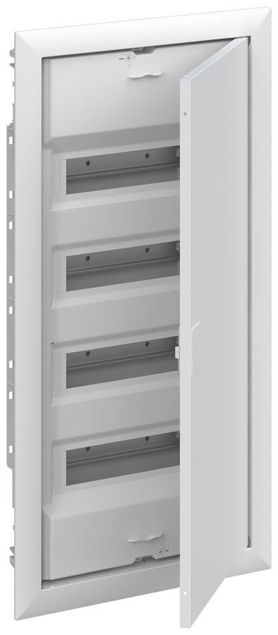 Distributore INC ABB UK648N3 4 file 48UM con porta, bianco