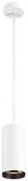 LED-Pendelleuchte SLV NUMINOS L DALI 28W 2340lm 3000K 36° Ø100×213mm weiss
