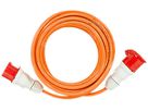 Prolunga 5×4mm² 12m G-PUR CEE/CEE 32A IP44 arancione
