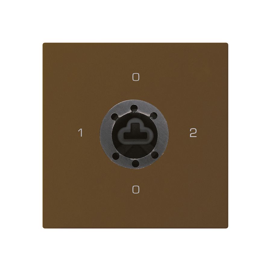 Intérieur interrupteur à clé kallysto 2/1L brun p.serrure de sûreté s.cylindre