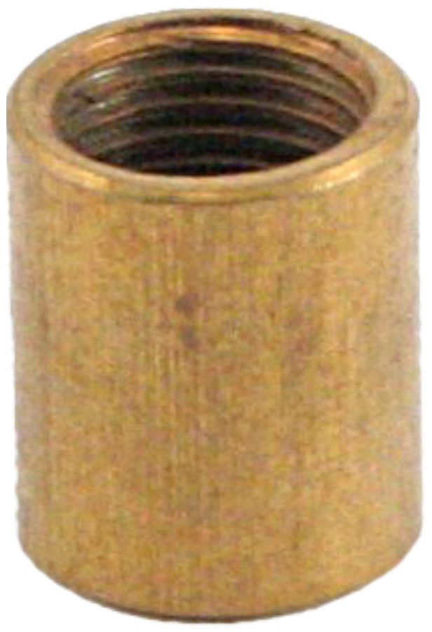 Muffe Elektrogros mit Innengewinde M10×1 Ø12mm L=14mm Messing