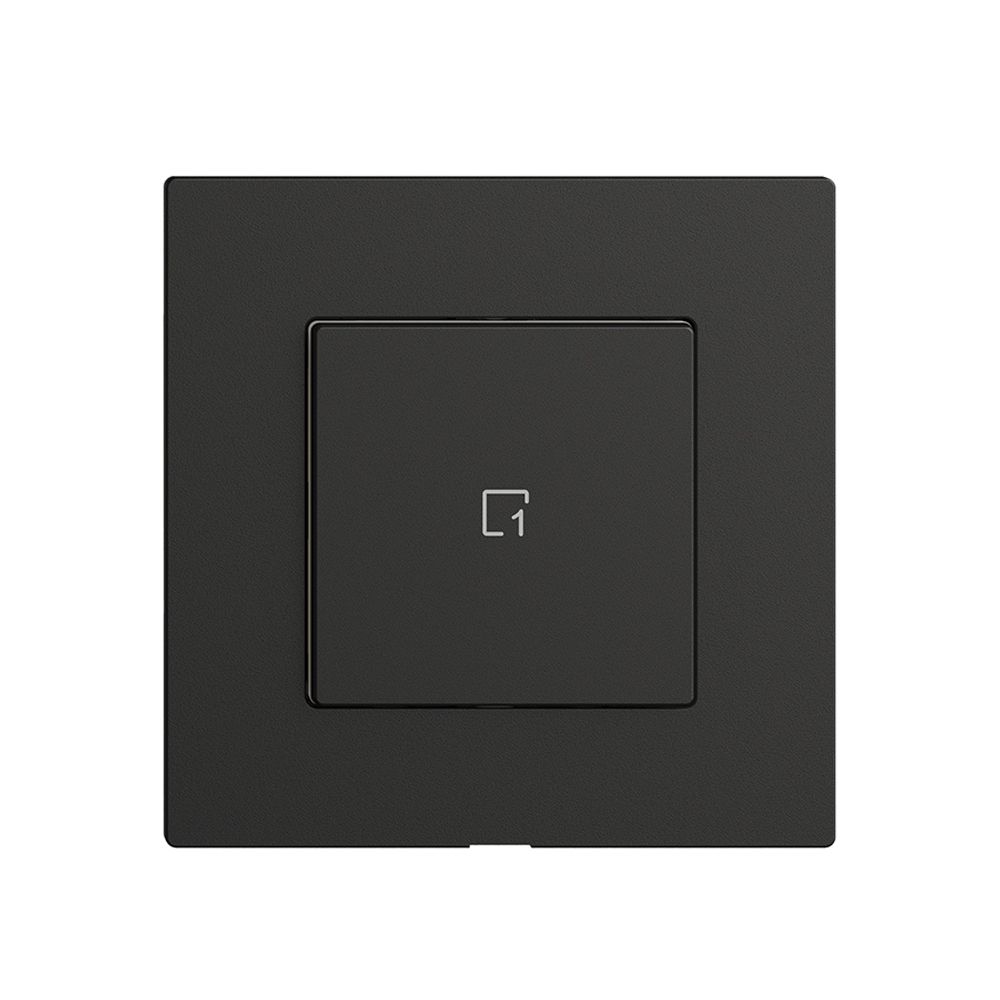 Comando per pulsante scena 1 scena/1T Edue Wiser nero