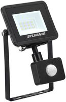 Proiettore LED START Flod Flat IP54 PIR10W 1000lm 840 nero