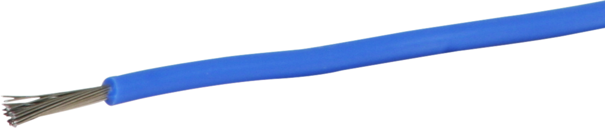 Silikon-Litze 1.5mm² blau, Spule à 100m