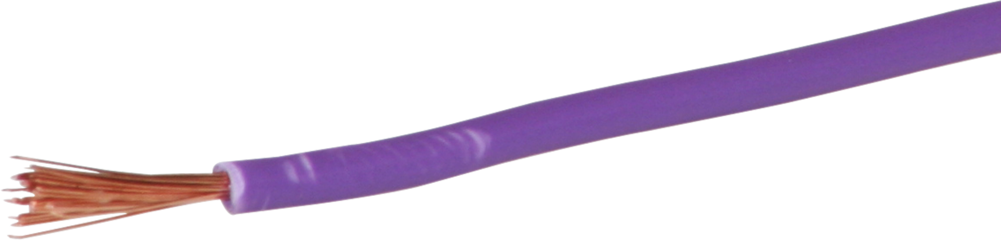 T-Litze 1mm² violett Eca, Spule à 200m