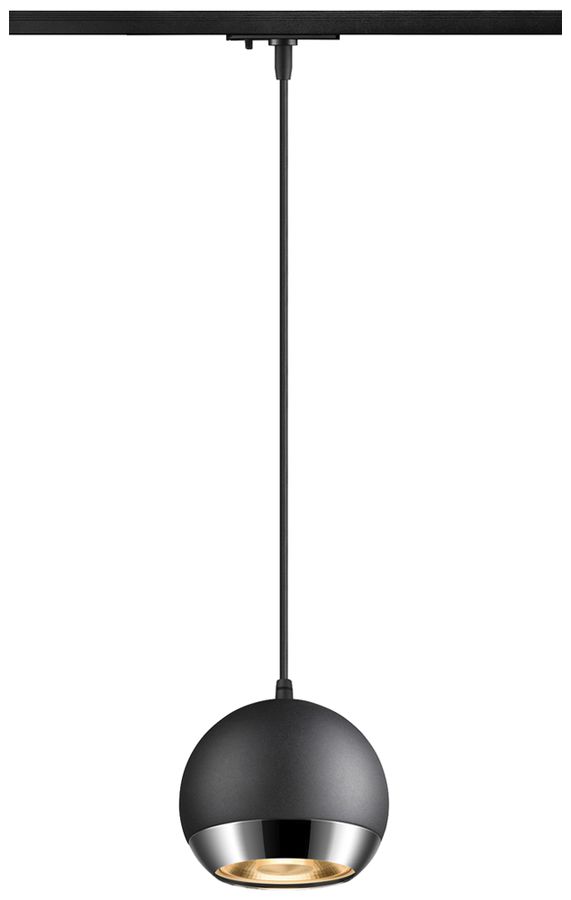 Pendelleuchte SLV LIGHT EYE 150 AD1PH GU10 1×13W DIM Ø150mm schwarz