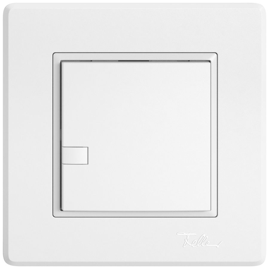 Poussoir KNX RGB ENC EDIZIO.liv SNAPFIX® capteur temp.s.LED 1× comm.1T bc