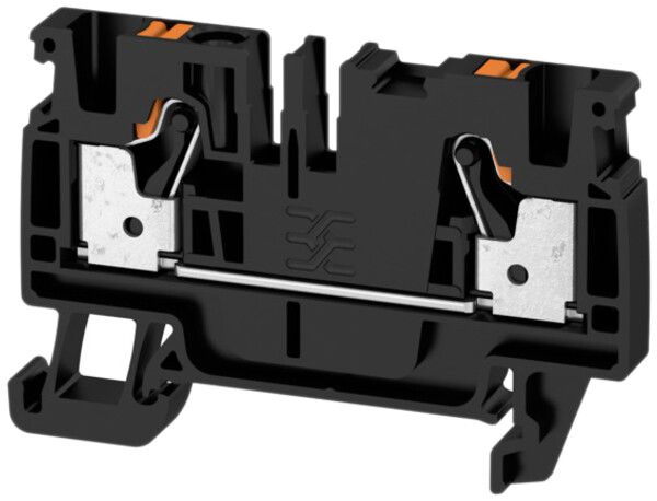 Borne de passage Weidmüller A2C PUSH IN 4mm² TS35 noir