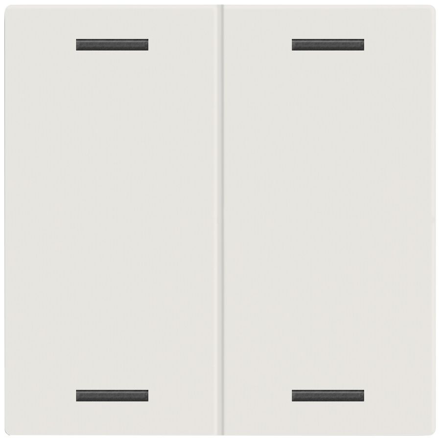 Bascule MDT TAL-60W2011.02 1t/4a p.touches tactiles blanc mat "neutre"