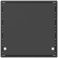 Couronne pour senseur poussoir SIDUS KNX Design type ZE, 1/2, anthracite