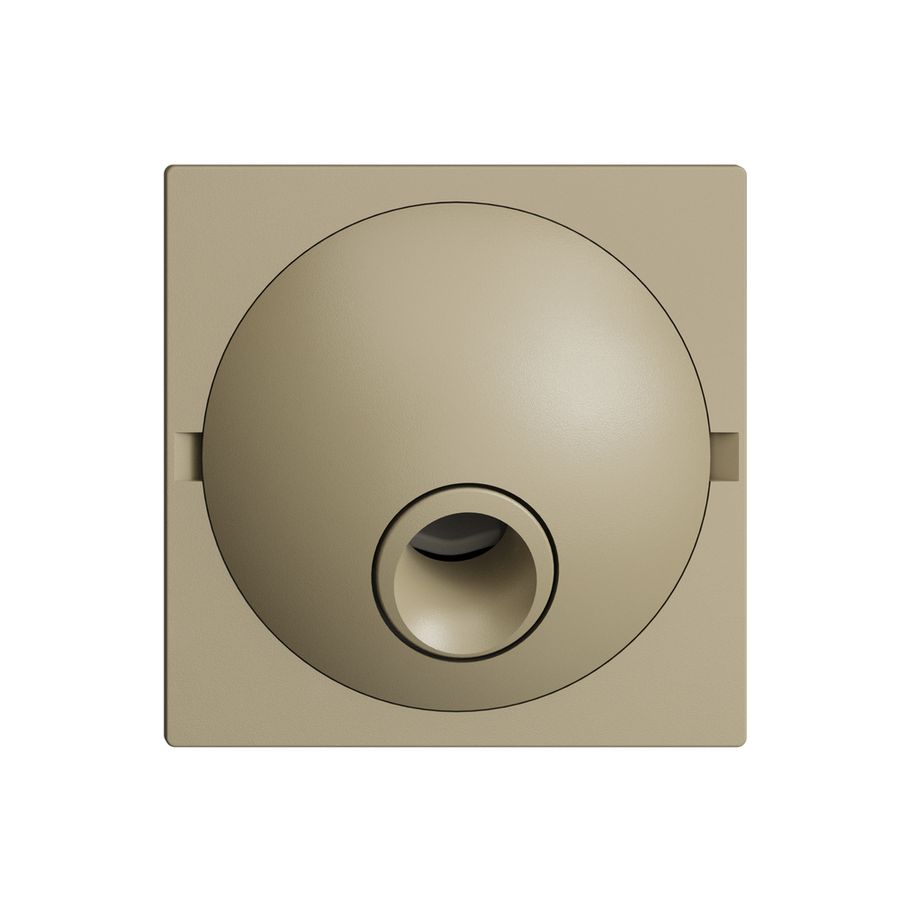 UP-Anschlussdose EDIZIOdue sand, ohne Klemmeneinsatz