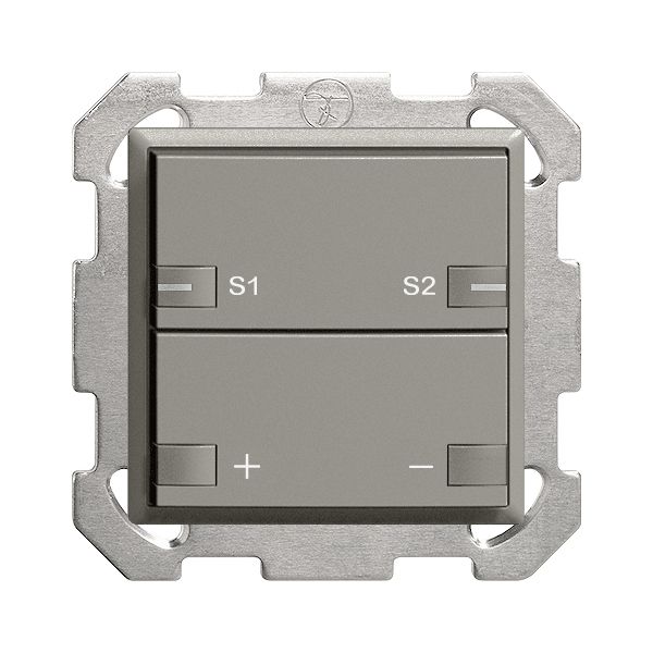 Variateur ENC DALI ZEP sc.2t/2×stat.princ.EDIZIOdue gris foncé