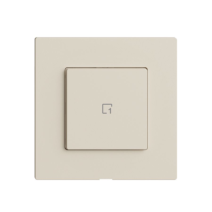 Szenentaster 1 Szene/1T WLAN Edue Wiser crema