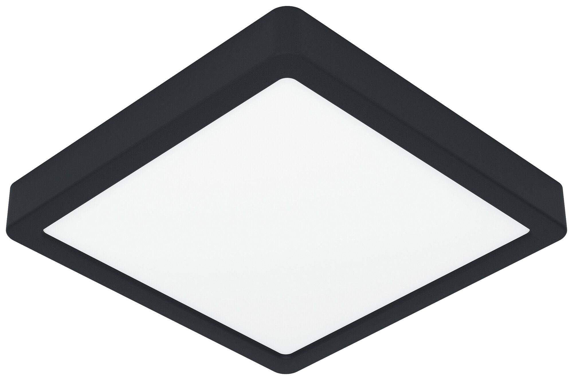 Plafonnier LED Eglo FUEVA 14W 0…1600lm 2700…6500K IP44 VAR 220×25mm noir