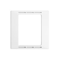 UP-Frontset EDIZIOdue F weiss für Raumthermostat mit Display