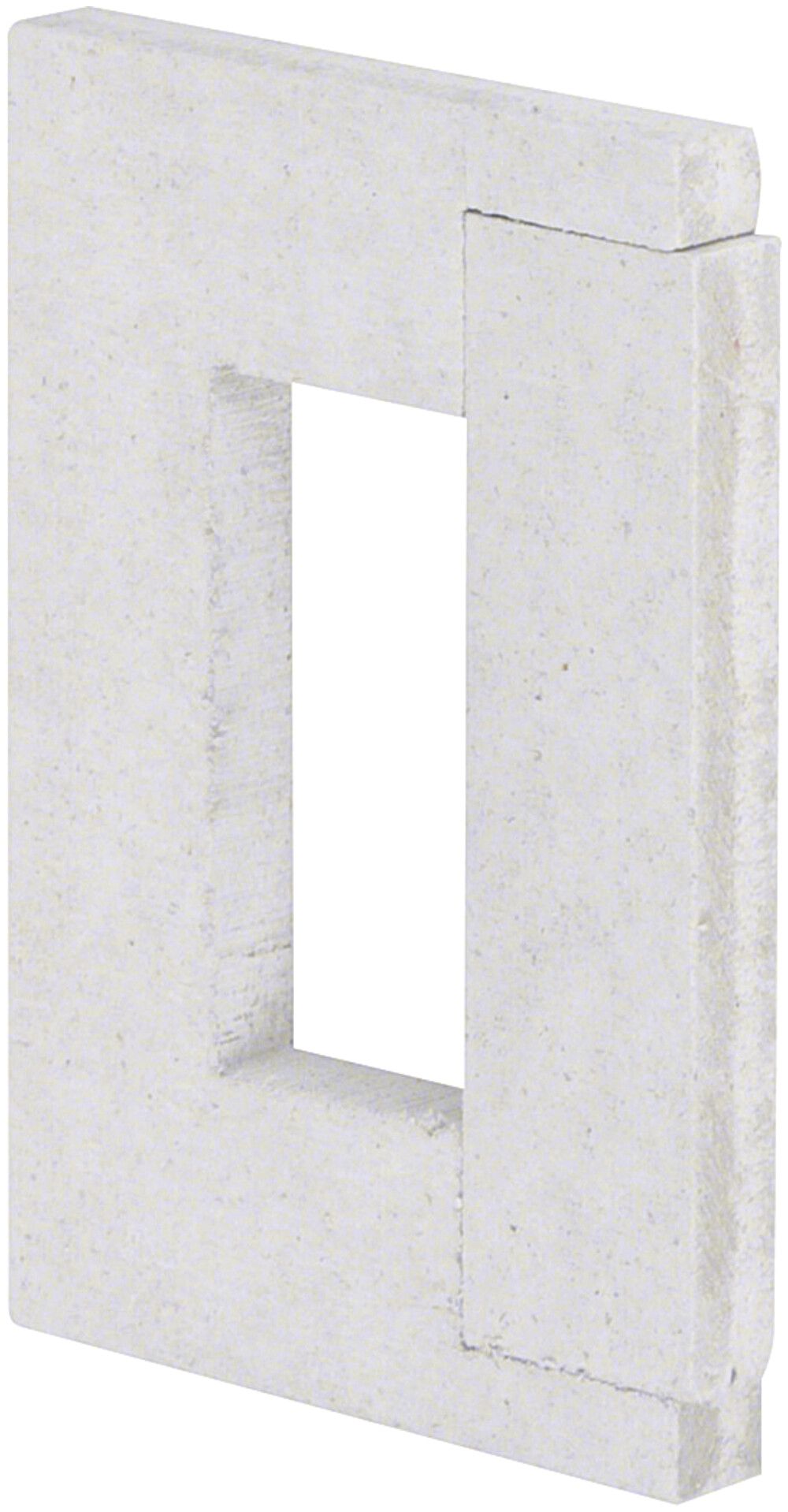 Pièce d'adaptation tehalit FWK 90 L6929 fibre minérale