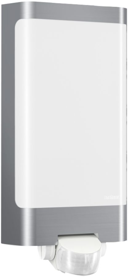 Applique LED Steinel L 240 PIR 7.5W 570lm 3000K IP44 acier fin