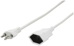 Rallonge Td T23/T23 5m 3×1.5mm² blanc