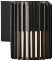 Applique Nordlux ALUDRA 1×E27 15W IP54 Ø124mm noir